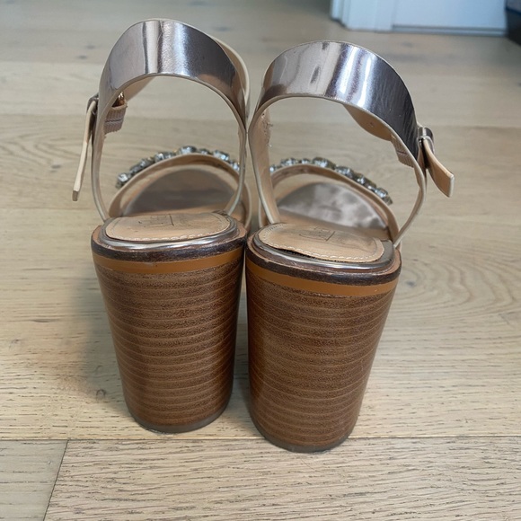 Catherine Malandrino Safiya Rose Gold Heels - Picture 4 of 5